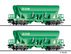 Tillig 01055 Freight car set of the MBC with two hopper cars Faccns
