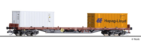 Tillig 18134 Container car Rgs of the BDZ Ep VI