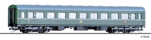 Tillig 95626 2nd class passenger coach with buffet compartement B4gre of the DR